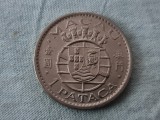 1 pataca 1975 Măcau., Asia, Cupru-Nichel