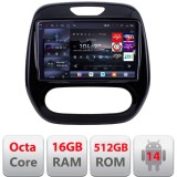 Navigatie Android Renault Captur 2013-2020 QLED 2K 16GB+512GB 360