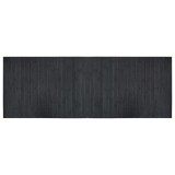 Cumpara ieftin Covor dreptunghiular, gri, 70x200 cm, bambus