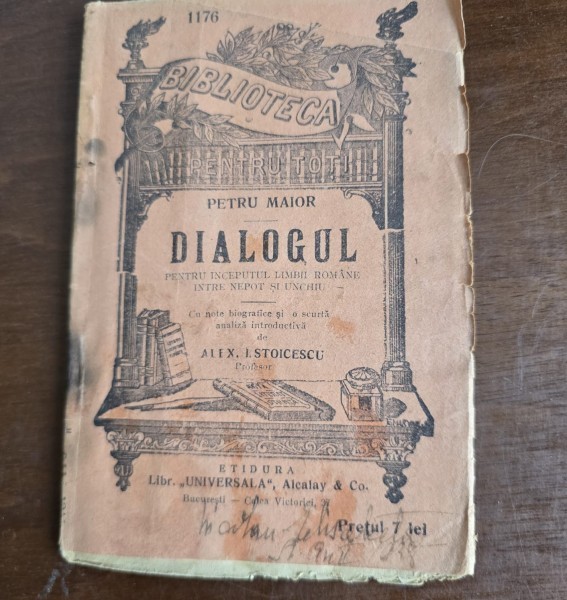 DIALOGUL - PETRE MAIOR