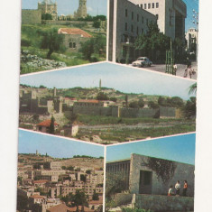 FA3 - Carte Postala - ISRAEL - Jerusalem, circulata 1963