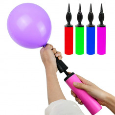Pompa manuala pentru umflat baloane, 28x4,5 cm foto
