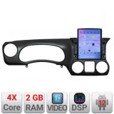 Navigatie JEEP WRANGLER 2011-2014 Manual K-wr ecran tip TESLA 9.7&quot; cu Android Radio Bluetooth Internet GPS WIFI 2+32 D CarStore Technology
