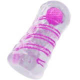 PRETTY LOVE - FANTASY MALE MASTURBATOR WITH INTERNAL SPIRAL AND TRANSPARENT BALLS, PRETTY LOVE MALE