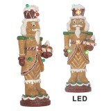 Cumpara ieftin Figurina Spargatorul de Nuci polirasina multicolora cu led 13x10x31 cm