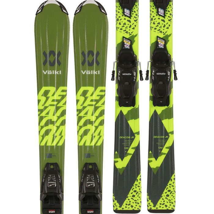 Schi V&Ouml;LKL Deacon Junior 120cm green + Marker VMotion 4.5 120cm