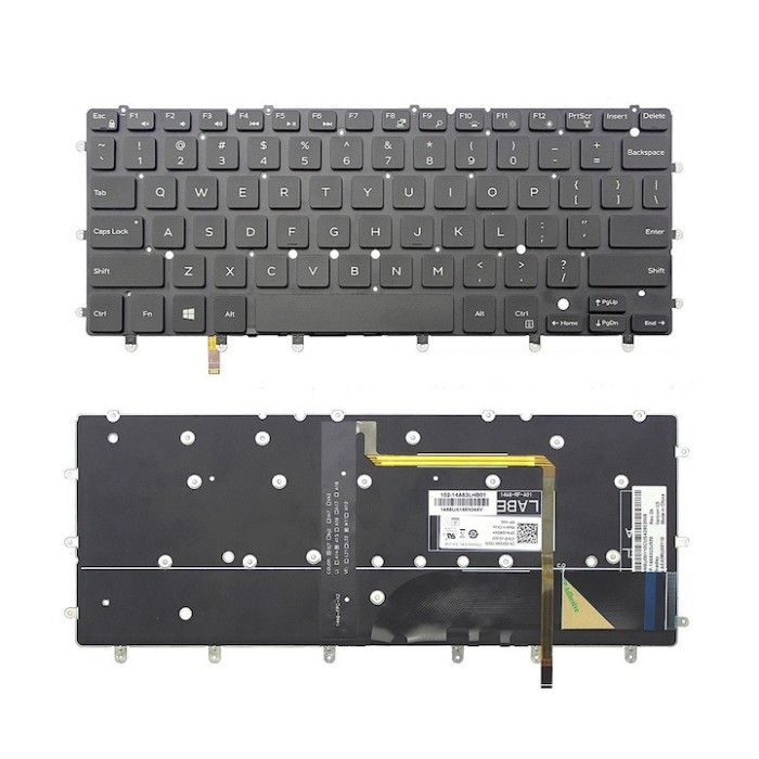 Tastatura laptop Dell XPS 9350, XPS 13 US Iluminata