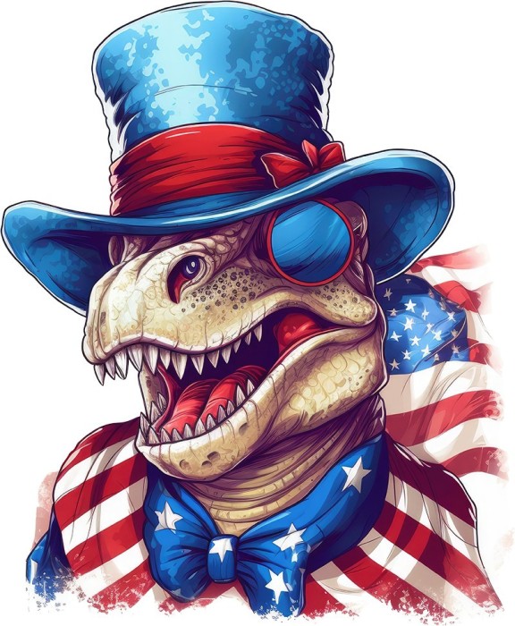 Sticker decorativ, Dinozaur, Rosu, 73 cm, 1348STK-2