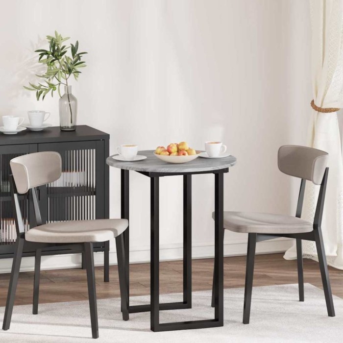 vidaXL Placă de masă sonoma gri 60 x 60 x 1.5 cm Lemn compozit 880407