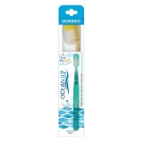 Cumpara ieftin Periuta dinti copii +3 ani Ocean87 perii Soft Maner celuloza si perii fibra 100% vegetala