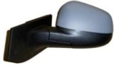 Oglinda exterioara Chevrolet Spark (M300), 01.2010-, partea Stanga, culoare sticla crom, sticla convexa, carcasa grunduita, ajustare manuala, 9521169