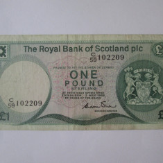 An rar! Scoția 1 Pound 3 mai 1982