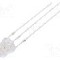 Dioda LED 5mm, verde/galben, plat, 2.1...2.6/2.9...3.6V, OPTOSUPPLY - OSYPMC57E1A