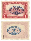 Cumpara ieftin ROMANIA 1919 DEBRETIN I PARLAMENT 1K EROARE ABKLATSCH MNH, Nestampilat