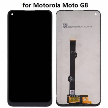 Display cu touchscreen Motorola Moto G8 Negru Original