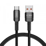 Cablu Date si Incarcare USB-A - USB-C Tech-Protect Ultraboost EVO, 100W, 1m, Negru, Universal