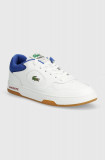 Lacoste sneakers din piele Lineset Contrasted Collar Leather culoarea alb, 47SMA0060