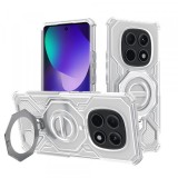 Husa pentru Xiaomi Poco M8 / Redmi Note 15 5G, Techsuit, Carbon Shield Pro, Alba