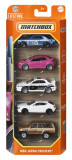 MATCHBOX SET 5 MASINUTE METALICE MBX JAPAN CRUISERS SCARA 1:64, Mattel