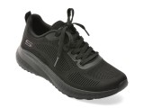 Cumpara ieftin Pantofi sport SKECHERS negri, BOBS SQUAD CHAOS, din material textil