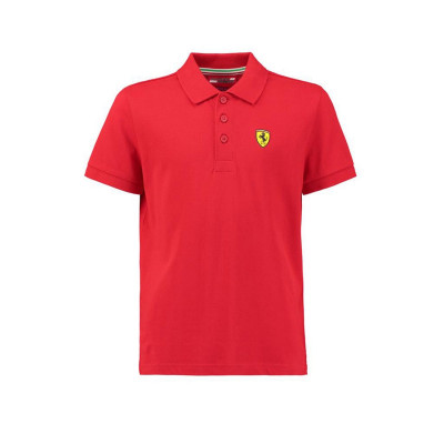 Ferrari tricou polo de copii Classic red F1 Team 2018 - 116 cm (dětsk&amp;eacute;) foto