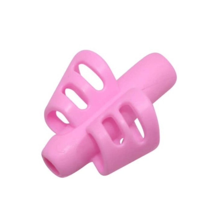 Suport pentru corectarea pozitiei de scris, material TPR, roz