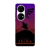 Husa compatibila cu Huawei P40 model The legend of Zelda, Silicon, TPU, Viceversa, Transparent, Carcasa