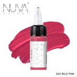 Tus Micropigmentare NUVA Colors 15ml: Microblading, Eyeliner, Sprancene - Alege nuanta: 01, 10, 11, 20, 25, 45, 50, 55, 65, 70, 75, 80, 200 Wild Pink