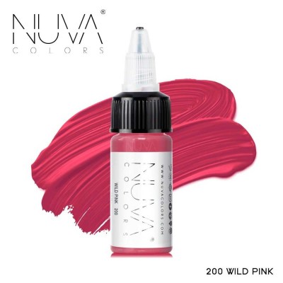 Tus Micropigmentare - NUVA Colors &amp;ndash; 15ml - 200 Wild Pink foto