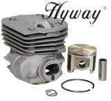 Cumpara ieftin Kit cilindru drujba Husqvarna 346, 353 XP Hyway &Oslash; 45 mm (piston placat cu