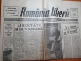 Romania libera 14 august 1990-festivalul filmului costinesti,nica leon,sapanta