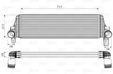 VALEO 818659 Intercooler, compresor