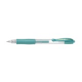 Cumpara ieftin Roller cu gel G-2 Metalic Pilot 0.7 mm varf mediu verde