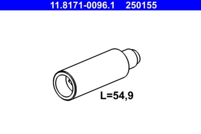 ATE 11.8171-0096.1 Surub ghidare, etrier frana foto