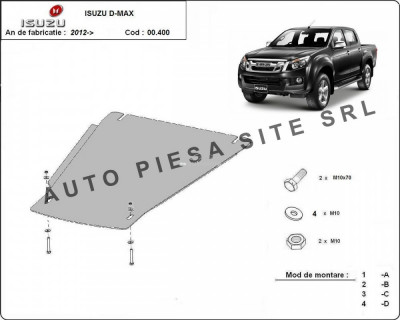 Scut metalic cutie viteze Isuzu D-Max fabricat incepand cu 2012 APS-00,400 foto