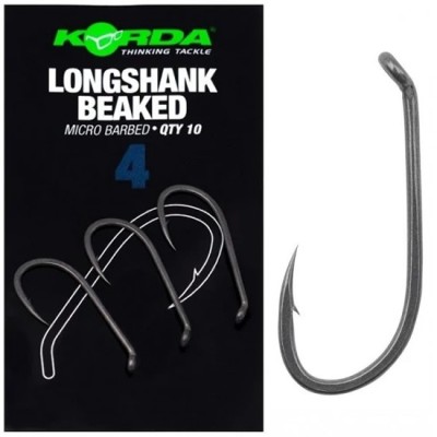 Carlige KORDA Long Shank Beaked, Micro Barbed, Nr.8, 10buc/pac foto