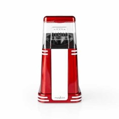 Aparat popcorn Nedis cu aer cald 1200W rosu foto