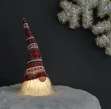 Figurina Gnome cu LED - Ornament de Crăciun