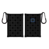 Husa de protectie Kwmobile pentru Samsung SSD T7 Touch, Negru, Silicon, 60378.01