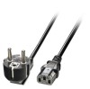 Cablu alimentare schuko Lindy IEC C13, 2m, negru Technical