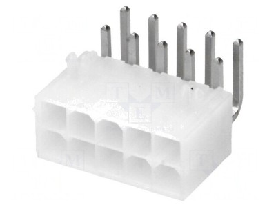 Soclu cablu-placă Mini-Fit Jr 10 pini 4,2mm 13A foto