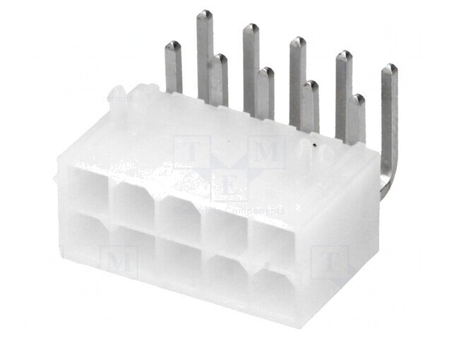 Soclu cablu-placă Mini-Fit Jr 10 pini 4,2mm 13A