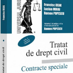 Tratat de drept civil. Contracte special Vol.1: Vanzarea Schimbul Ed.6