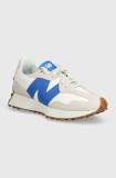 New Balance sneakers 327 culoarea alb, WS327GB