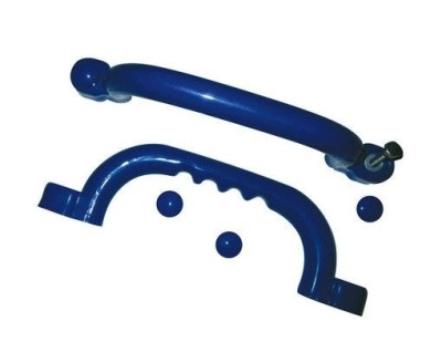 Set manere din plastic 25 cm Albastru foto