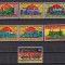 GUINEEA ECUATORIALA TRENURI MI: 147-153 MNH