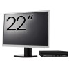 Pachet Calculator Second Hand HP ProDesk 400 G6 Mini, Intel Core i5-10500T 2.30 - 3.80GHz, 8GB DDR4, 256GB SSD + Monitor 22&amp;quot; NewTechnology Media