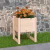 Gossi jardiniera, 40x40x52,5 cm, lemn masiv de pin