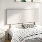 Cumpara ieftin Tăblie de pat, alb, 144x6x82,5 cm, lemn masiv de pin