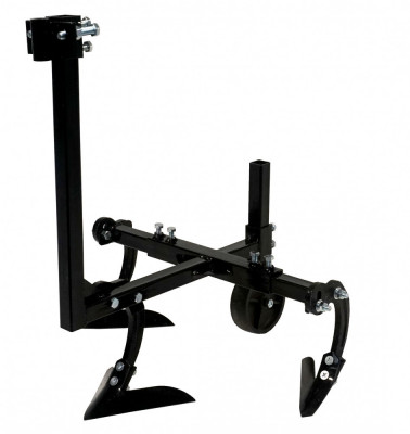 ProGARDEN PRO-PRS20-45 prasitoare cu roata limitatoare adancime pentru motocultor, 20cm distanta intre randuri, tija 45cm ProAdvanced PowerfulTools foto
